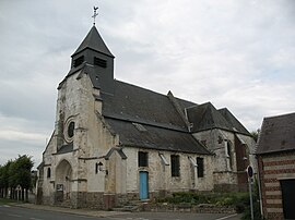 The church in Villers-Bocage