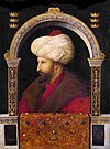 Fatih Sultan Mehmed'in Gentile Bellini tarafından yapılmış yağlıboya portresi