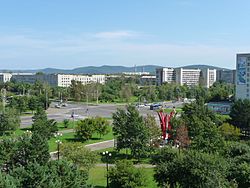 View of Komsomolsk-on-Amur