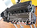 Lamborghinis V12 engine as used by the Larrousse team in 1989.