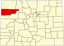 Koartn vo Rio Blanco County innahoib vo Colorado