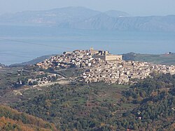 Montalbano Elicona and the castle of Frederick II
