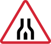 End of divided traffic