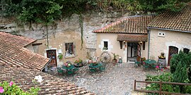 Troglodytic houses in Rochemenier