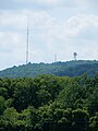 South Mountain peak with WFMZ-TV 69 transmitters at Summit Lawn