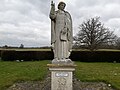 Statue of the founder of the De La Salle Brothers, St John Baptist de La Salle