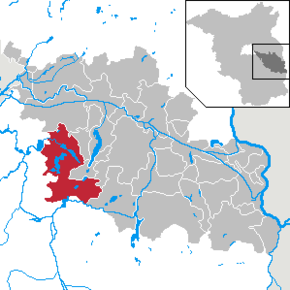 Poziția localității Storkow