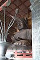 Tódai-dzsi nagy buddhája a Kegon buddhista templomnál. Nara, Japán.