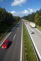 De A11 bij Finowfurt kijkend richting het noorden. (2009)