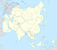 فرودگاه نخجوان در آسیا واقع شده
