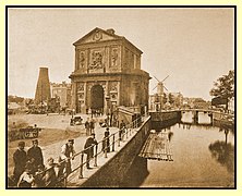 Das Delftsche Tor im Jahre 1890