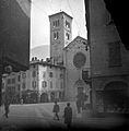 Facciata e campanile nel 1931