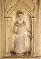 Statue of St Francis, claimed to cure toothache