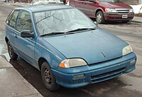 1994 Pontiac Firefly 3dr hatchback (Canada)