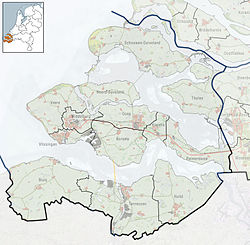 Oostburg is located in Zeeland