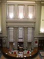 Sala prestito Biblioteca Nazionale di Firenze.