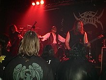 Bal-Sagoth live in Bradford, UK, 2001.