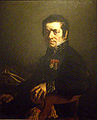 『ジャヴァン氏の肖像』1841年。油彩、キャンバス、100 × 81 cm。トマ＝アンリ美術館。