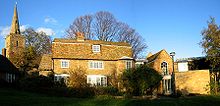 The cottages which comprise the main house of Kettle's Yard