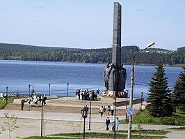 Monument in Rezj