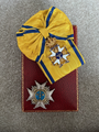 Commander Grand Cross of the order in a case by C.F. Carlman.