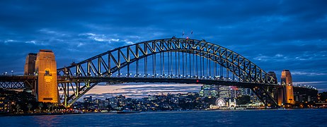 Sydney Harbour Bridge.