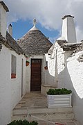 Hauseingang zu einem Trullo