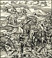 Image 78The woodcut by Leonhard Beck, from c. 1515, depicts the Battle of Krbava Field between the Army of Croatian nobility and Ottoman akinjis. (from History of Croatia)