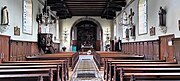 Intérieur de l'église Saint-Hubert.