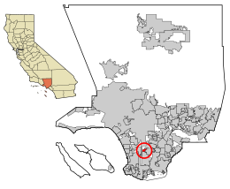 West Rancho Dominguez – Mappa