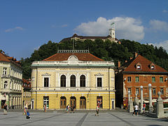 Kongresni trg i zgrada Slovenske filharmonije