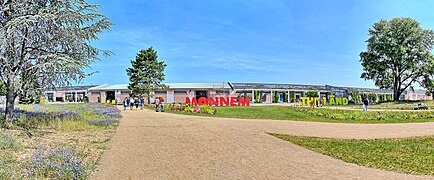 Spinelli-Park: 160°-Panorama der U-Halle