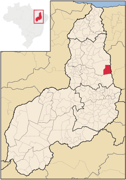 Localização de Assunção do Piauí no Piauí