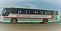 Ônibus da Furtado, uma tradicional empresa de passageiros de São Miguel do Tapuio.