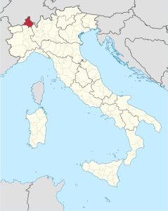 Provincia del Verbano-Cusio-Ossola – Localizzazione