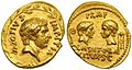 Pompée et ses deux fils Sextus et Cnaeus (Crédit : Borsanova)