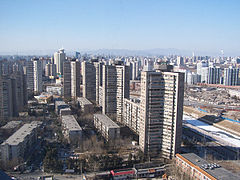 Quartier résidentiel dans le district de Chaoyang