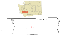 Location of Morton, Washington