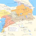 Kommagene zobrazené v područí Arménského království