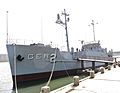 USS Pueblo: capturado por Corea del Norte en 1968, conservado como buque museo y trofeo de guerra en Pyongyang.