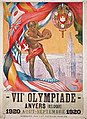 Image 37Poster for the 1920 Summer Olympics, held at Antwerp (from History of Belgium)