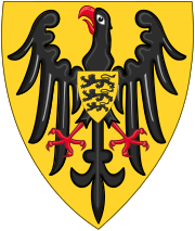 Grb dinastije Hohenstaufen-ovakvo izdanje su koristili Hohenstaufovci izabrani za cara i kralja