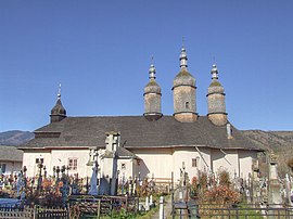 Saint Nicholas Church in Pipirig village