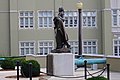 George Washington, cast by William James Hubard (1856) after Jean-Antoine Houdon (1791), Virginia Military Institute, Lexington