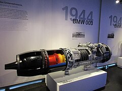 Turboréacteur BMW 003 1941.