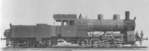 Lokomotive Krauss 5325 (Pfalzbahn 81) Werkfoto Krauss