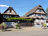 Ferme alsacienne de boucher (XIXe siècle), 14 rue du Général-Leclerc.