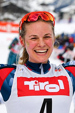 Jessie Diggins in Seefeld 2018