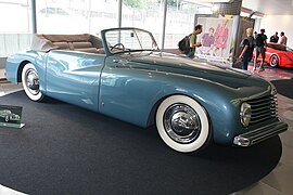 1947 Alfa Romeo 6C 2500 SS Cabriolet designed by Giovanni Michelotti and built by Farina