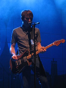 Kapranos performing live in 2009